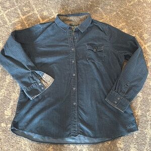 Woolrich Flannel Button Down Womens Size XL